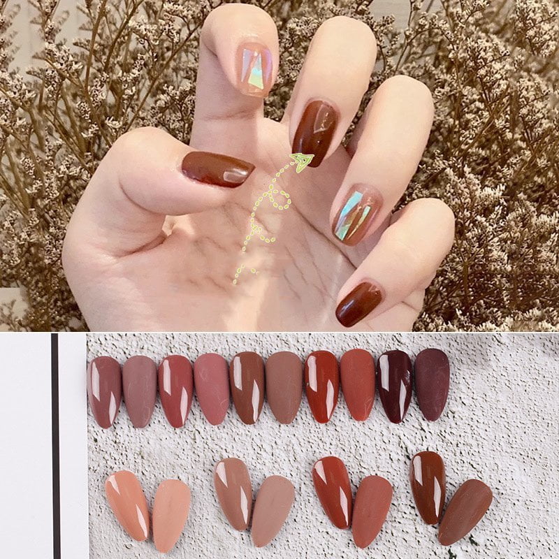 Caramel Color Nail Gel