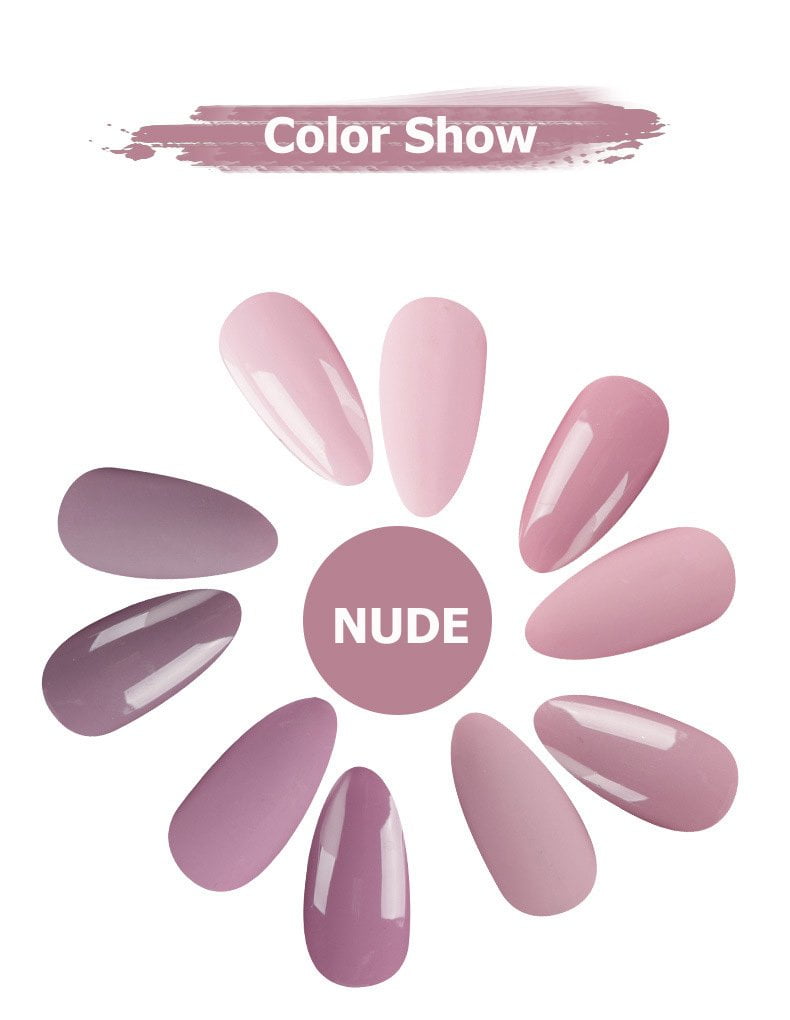 Nude Color Gel Nail