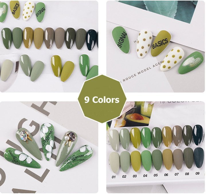 Green Food Color Gel